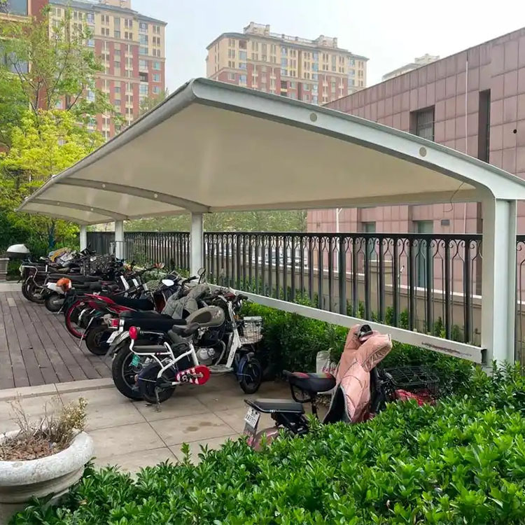 都昌县膜结构电动车棚